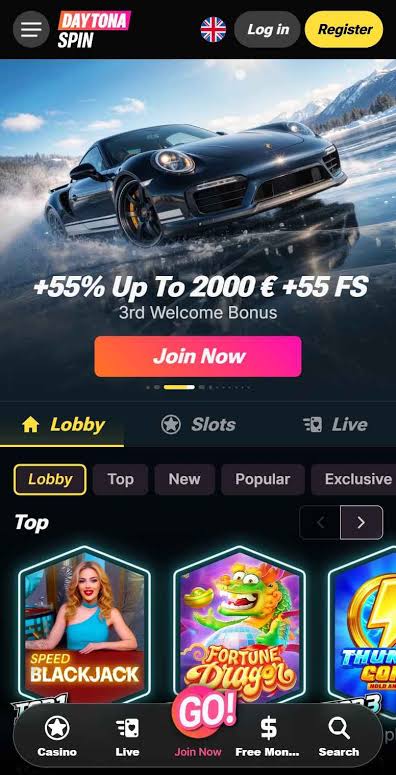 DaytonaSpin Casino – Testbericht